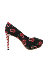 Candy Cane High Heels - Objet D'Art