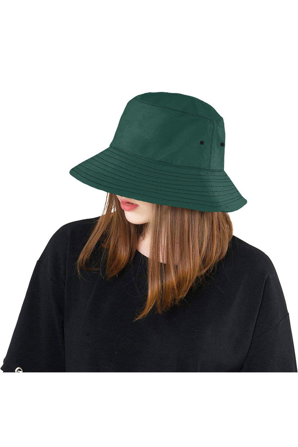 Woodland Green Bucket Hat - Objet D'Art