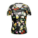 Butterfly Print Women's Athletic T-shirt