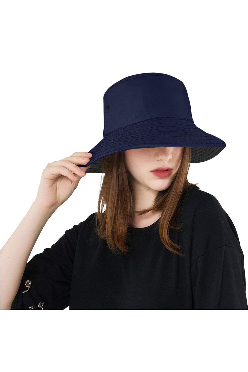 Dark Blue Bucket Hat - Objet D'Art