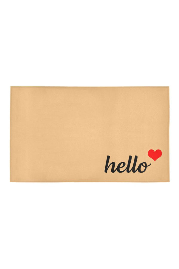 Hello Azalea Doormat 30" x 18" - Objet D'Art