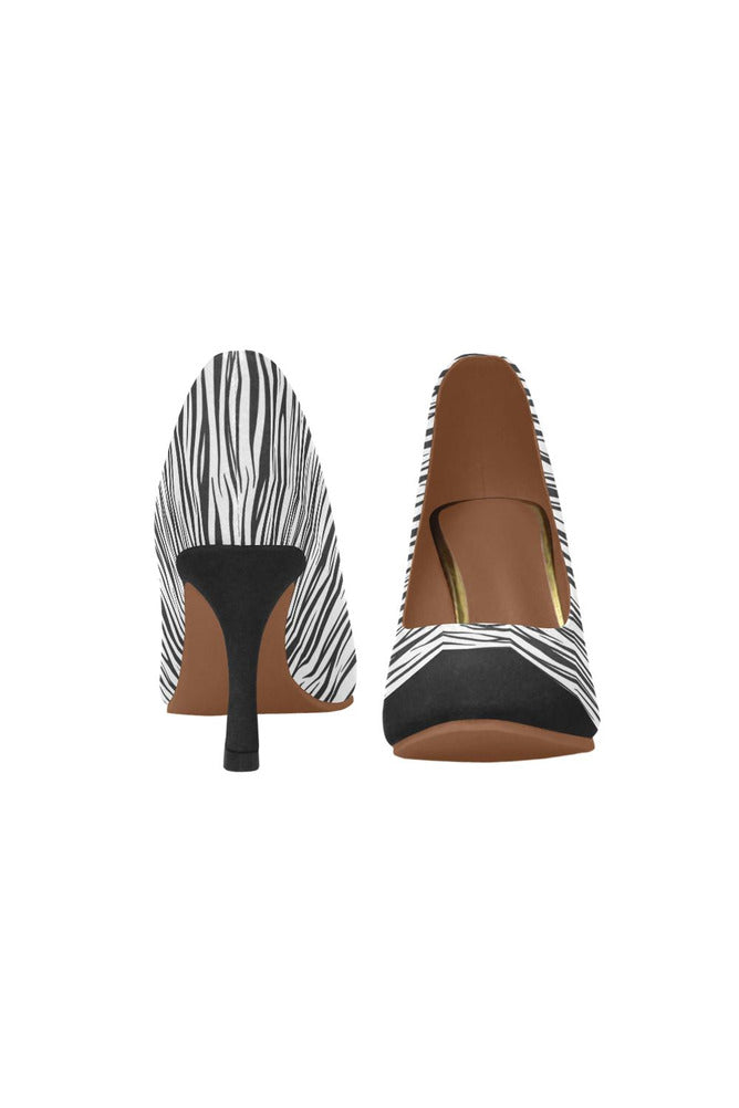 black heel Women's High Heels (Model 048) - Objet D'Art