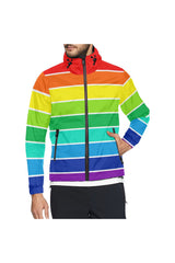 Rainbow Bright Artsadd All Over Print Windbreaker for Unisex (Model H23) - Objet D'Art