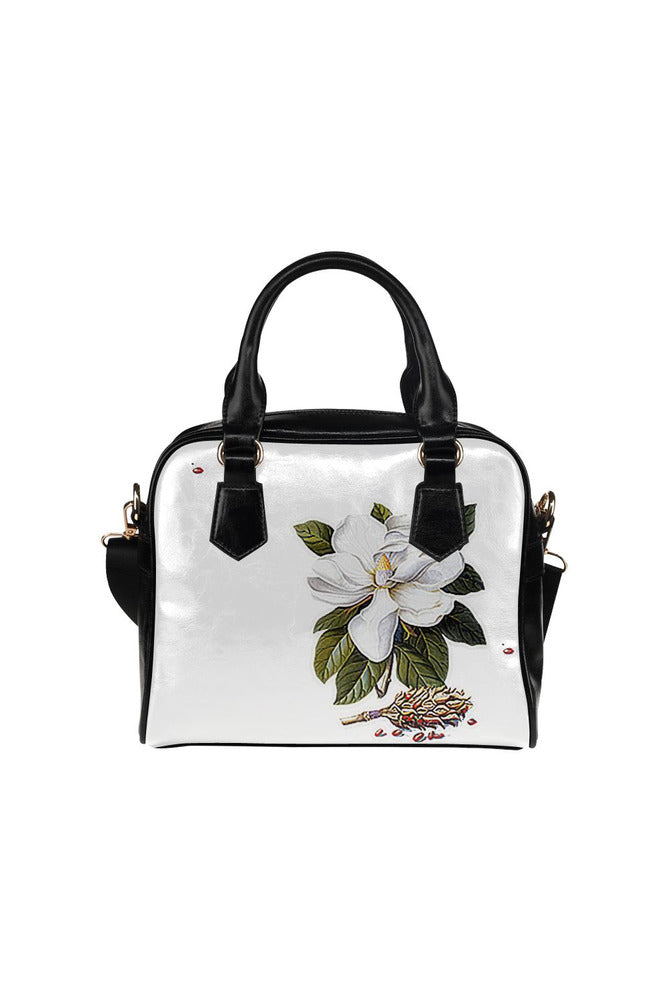 Big Magnolia Shoulder Handbag (Model 1634) - Objet D'Art