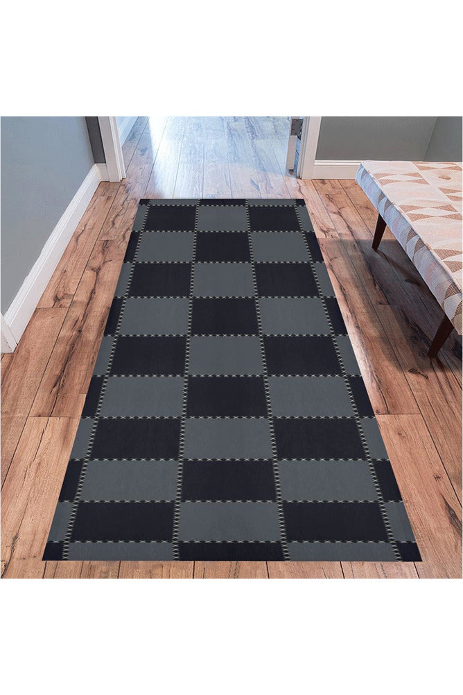 Square Patch Area Rug 10'x3'3'' - Objet D'Art