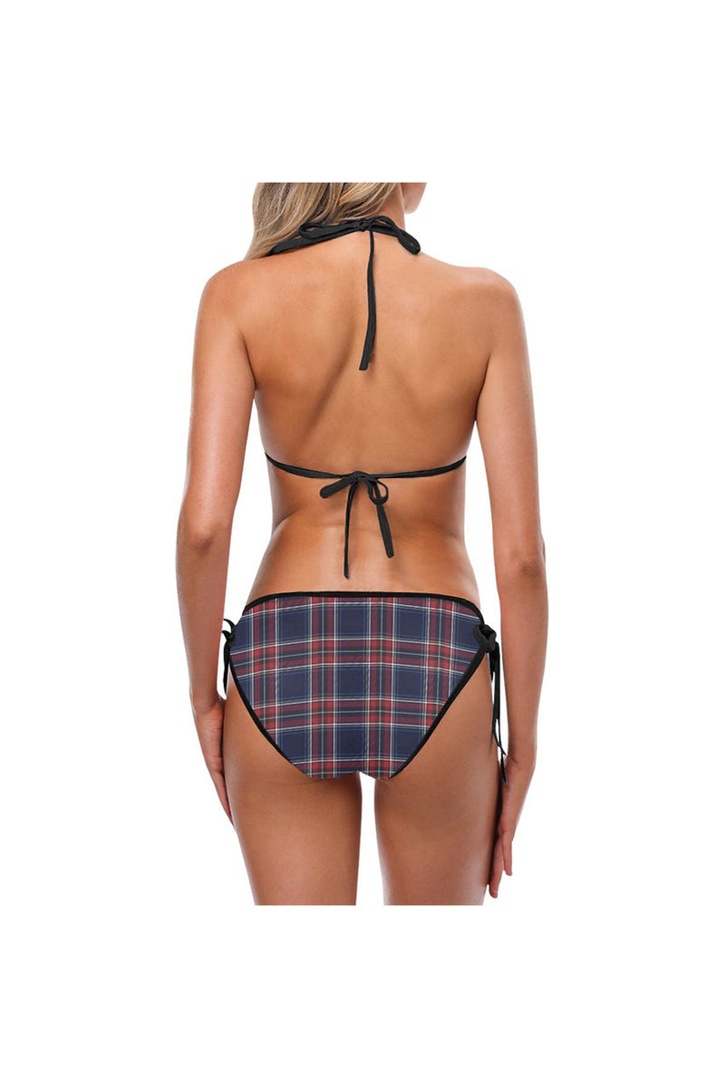 Tartan Custom Bikini Swimsuit - Objet D'Art