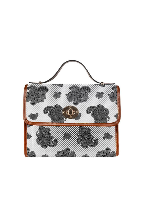 Paisley Power Waterproof Canvas Bag/All Over Print - Objet D'Art