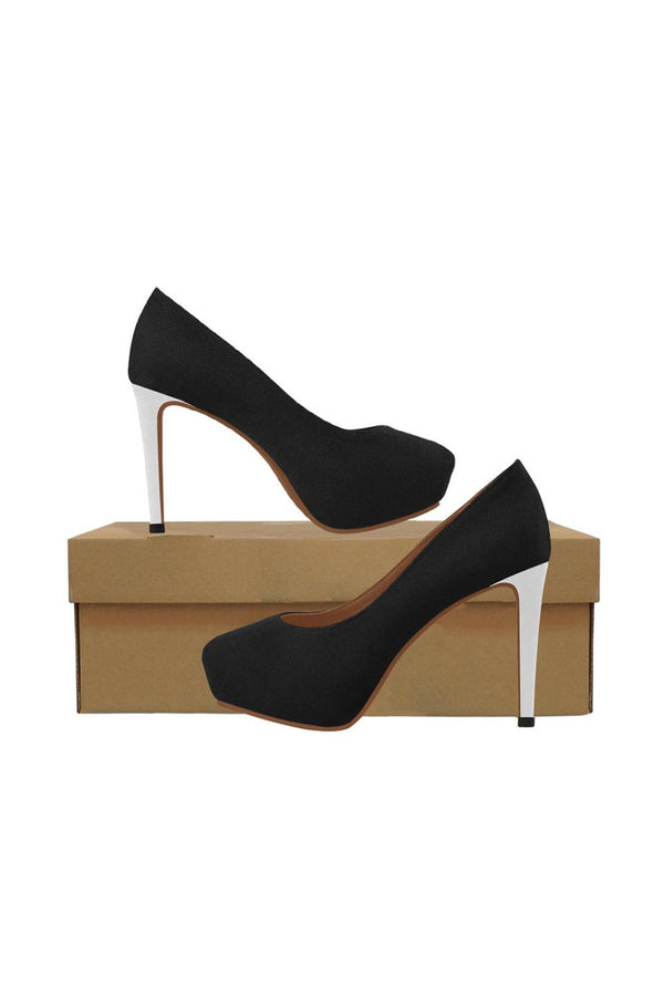 White Heel Women's High Heels - Objet D'Art