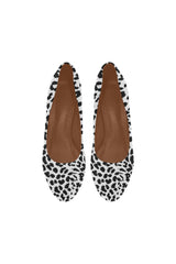 Leopard Black/White Women's High Heels - Objet D'Art