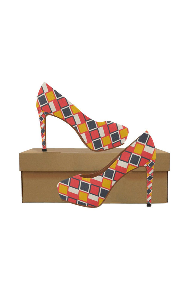 Southwest Weave Women's High Heels - Objet D'Art