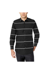 Micro Stripes Men's All Over Print Casual Dress Shirt (Model T61) - Objet D'Art