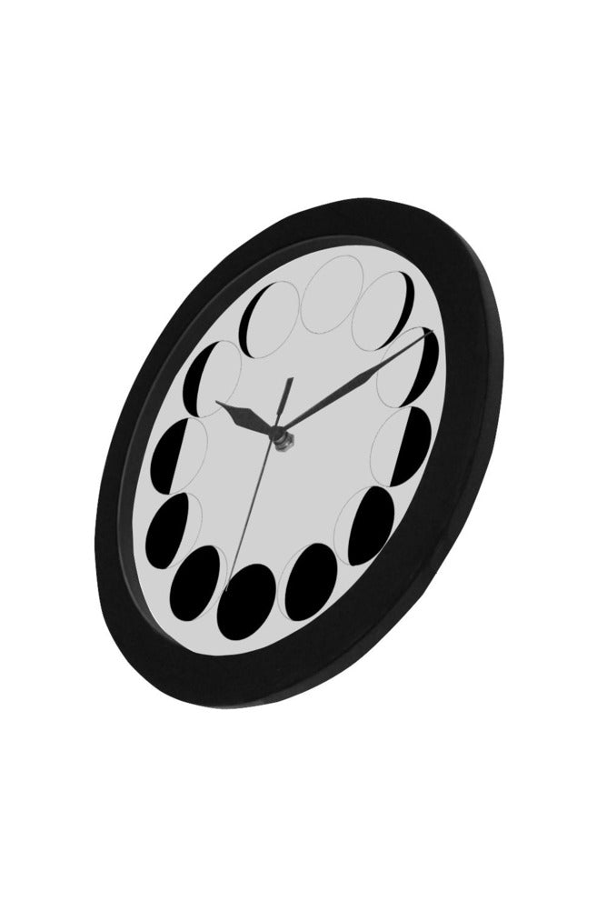 Lunar Cycle Circular Plastic Wall clock - Objet D'Art Online Retail Store