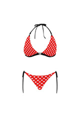 All Heart Buckle Front Halter Bikini Swimsuit - Objet D'Art Online Retail Store