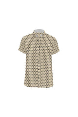 CLR -IN - USA Men's All Over Print Short Sleeve Shirt (Model T53) - Objet D'Art