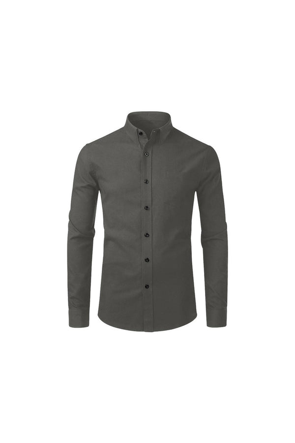 Mr. Gray Men's All Over Print Casual Dress Shirt - Objet D'Art