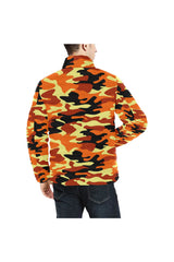 Camouflage Unisex Stand Collar Padded Jacket - Objet D'Art
