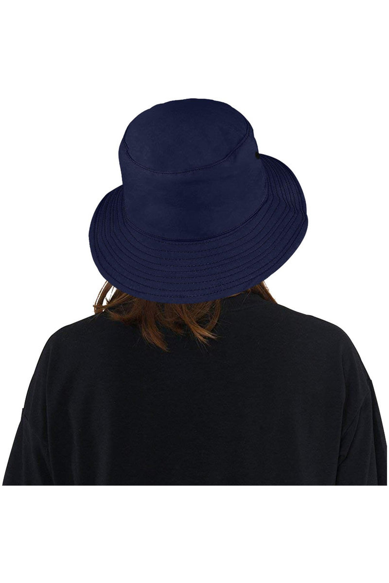 Dark Blue Bucket Hat - Objet D'Art