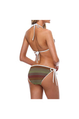 Spectral Lines Custom Bikini Swimsuit (Model S01) - Objet D'Art