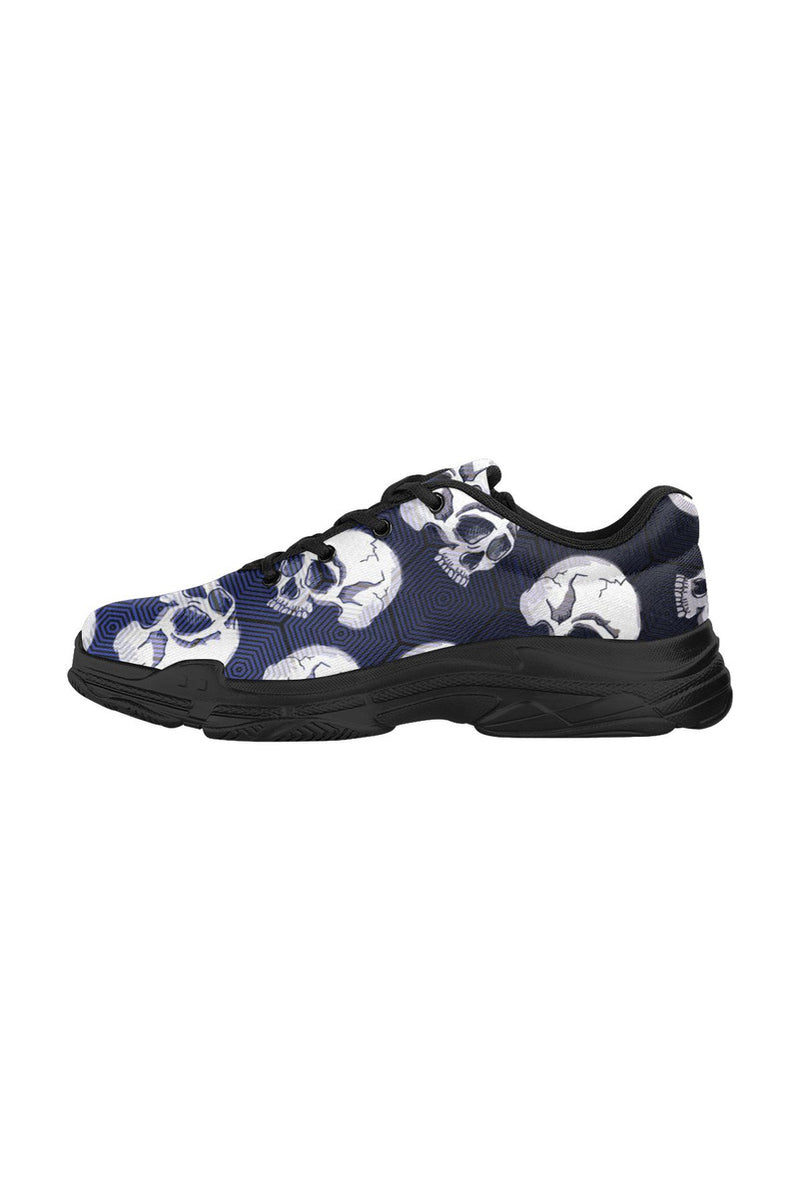 Skull Print Running Shoes - Objet D'Art