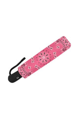 Pink Scarf umbrella Auto-Foldable Umbrella - Objet D'Art