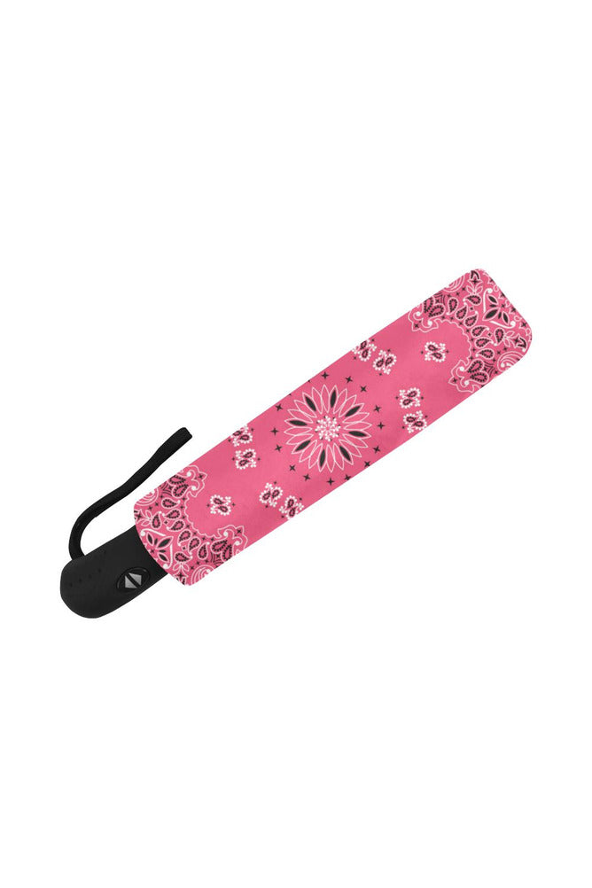 Pink Scarf umbrella Auto-Foldable Umbrella - Objet D'Art