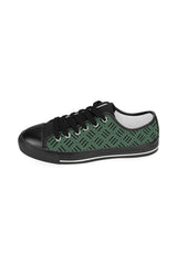 Weaving Matrix Women's Classic Canvas Shoes - Objet D'Art