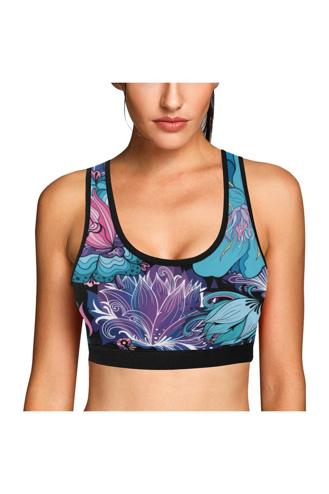 Floral Meadows Sports Bra - Objet D'Art