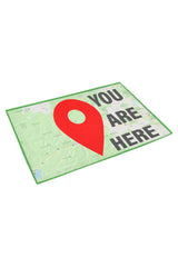 You Are Here Azalea Doormat 30" x 18" - Objet D'Art