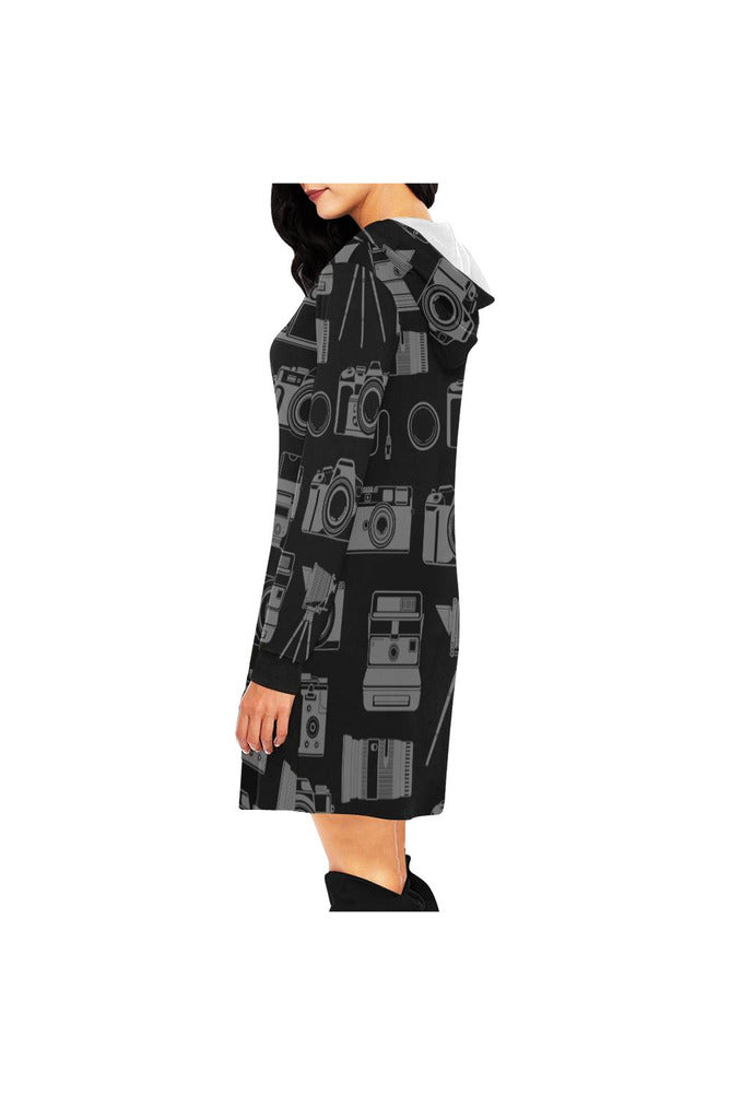 Evolution Hoodie Mini Dress - Objet D'Art