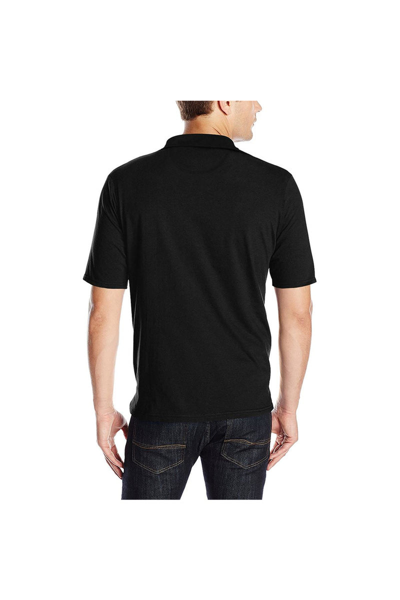 Apollo 50th Anniversary Men's All Over Print Polo Shirt (Model T55) - Objet D'Art