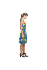 Floral Fellow 6 Atalanta Casual Sundress(Model D04) - Objet D'Art