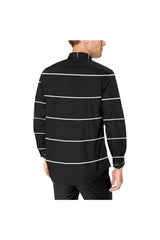 Micro Stripes Men's All Over Print Casual Dress Shirt (Model T61) - Objet D'Art