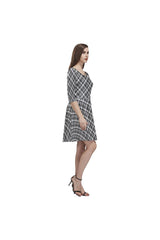 BW D20 -SLEEVE Tethys Half-Sleeve Skater Dress(Model D20) - Objet D'Art