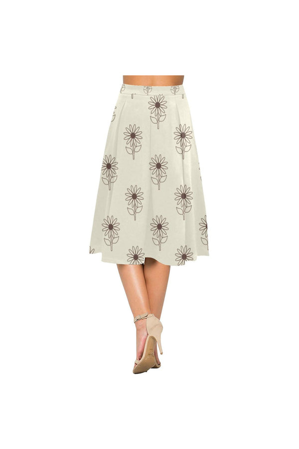 Floral Meadow Aoede Crepe Skirt - Objet D'Art