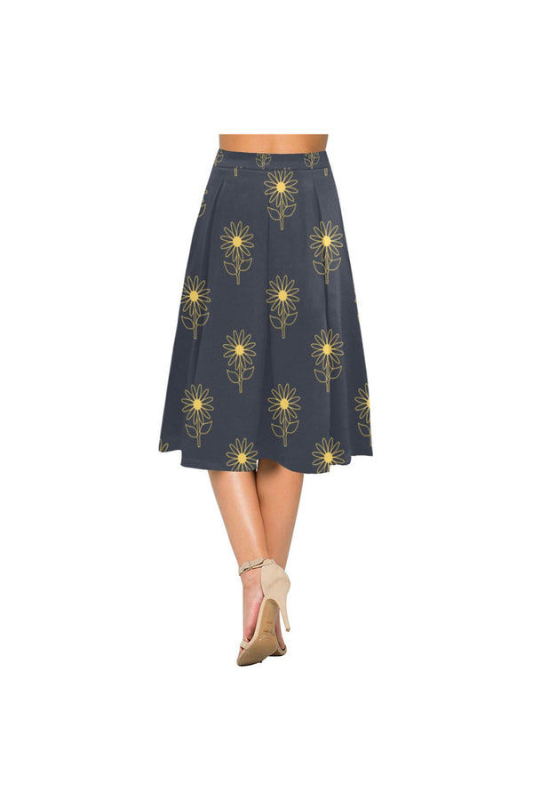 Floral Meadows Aoede Crepe Skirt - Objet D'Art