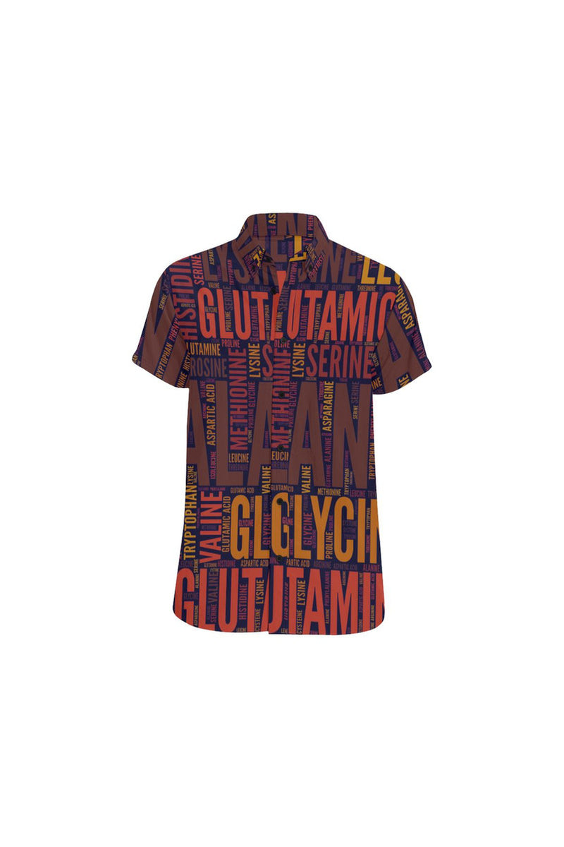 Amino Bambino Large Men's All Over Print Short Sleeve Shirt/Large Size - Objet D'Art Online Retail Store