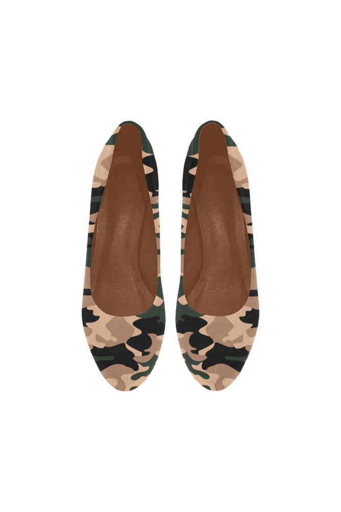 Camouflage Women's High Heels - Objet D'Art