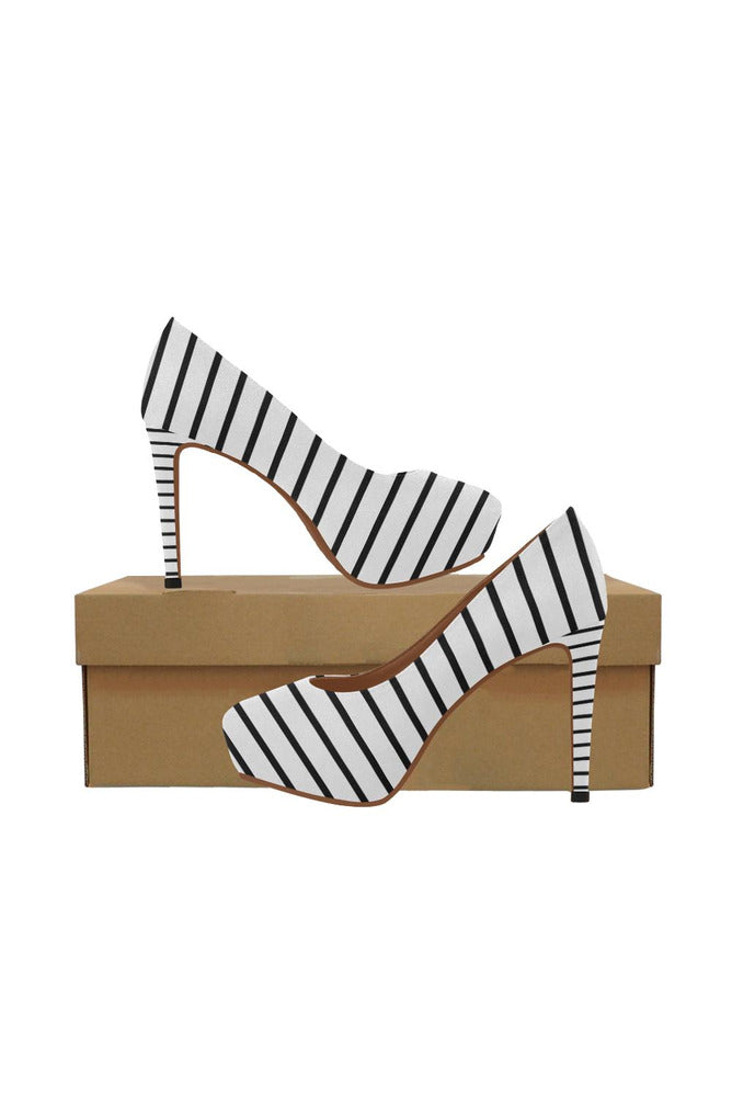 Between the Lines Women's High Heels - Objet D'Art Online Retail Store