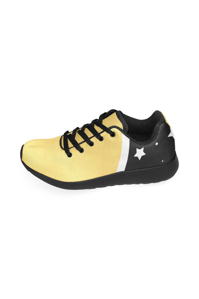 Gold Star Women’s Running Shoes (Model 020) - Objet D'Art