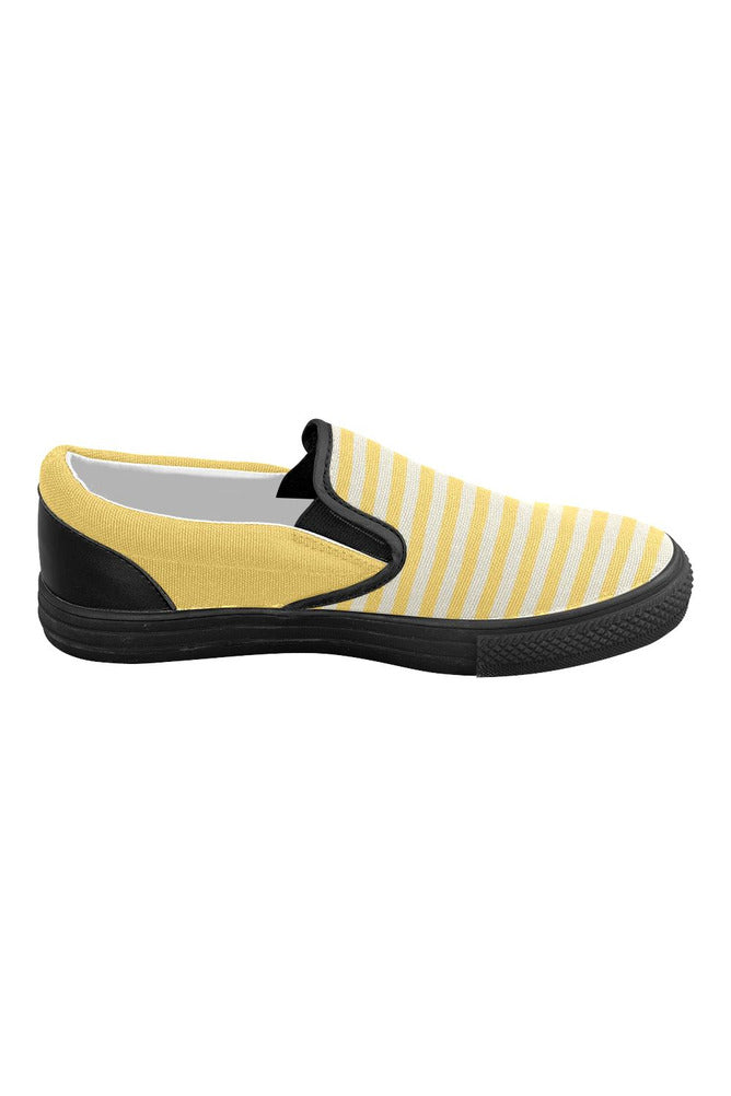 Aspen Gold Women's Slip-on Canvas Shoes (Model 019) - Objet D'Art