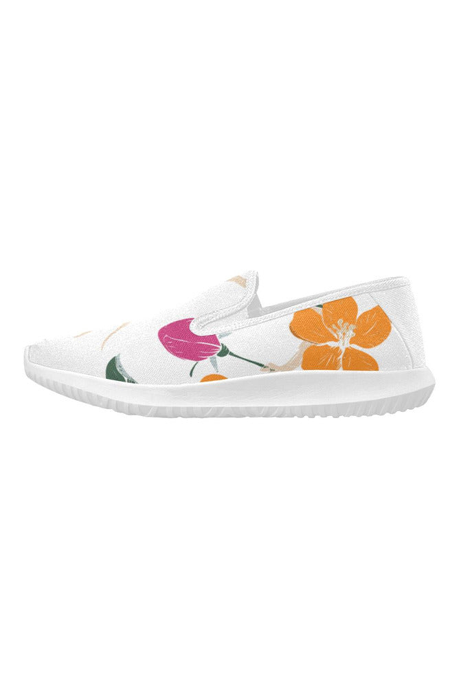 pet 2 Orion Slip-on Women's Canvas Sneakers (Model 042) - Objet D'Art