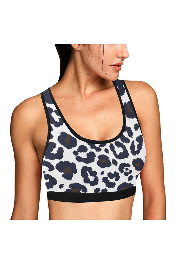 Leopard Print Sports Bra - Objet D'Art