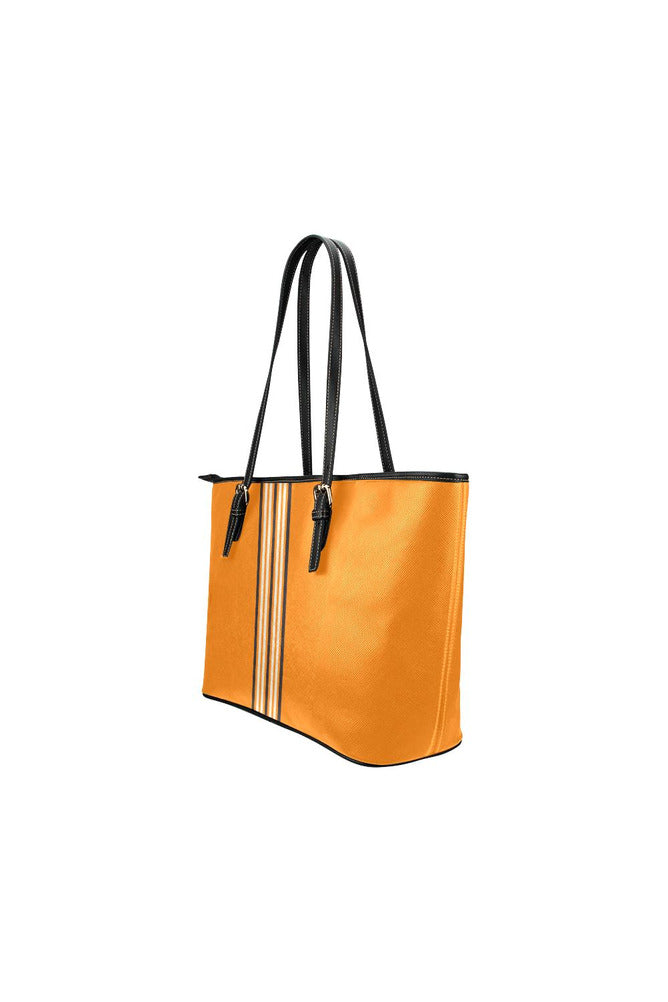 Orange Marmalade Purse Leather Tote Bag/Small - Objet D'Art