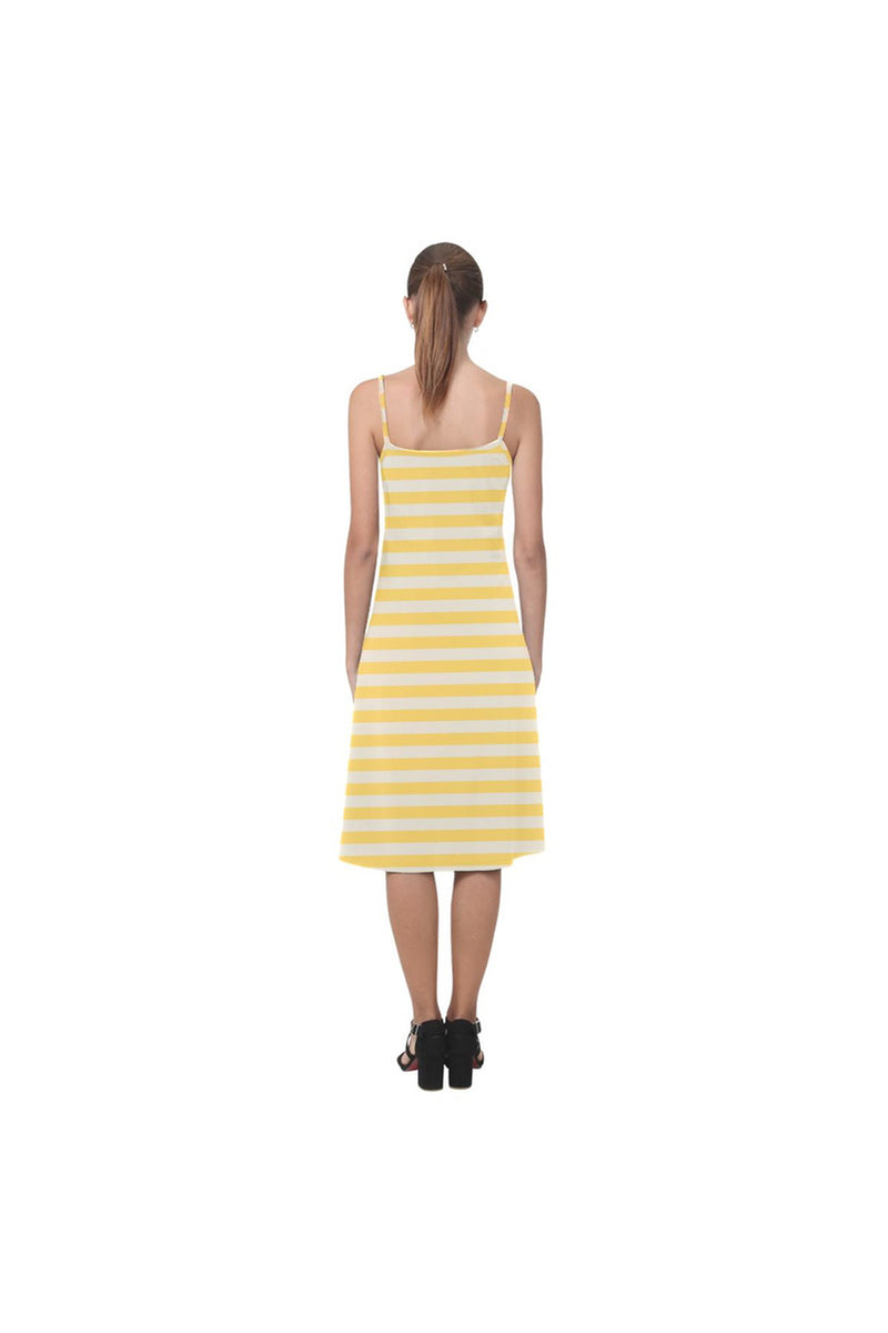 Aspen Gold Mini Stripes Alcestis Slip Dress (Model D05) - Objet D'Art