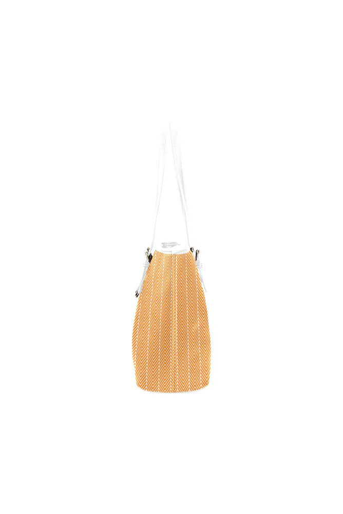 Herringbone bag Leather Tote Bag/Small - Objet D'Art