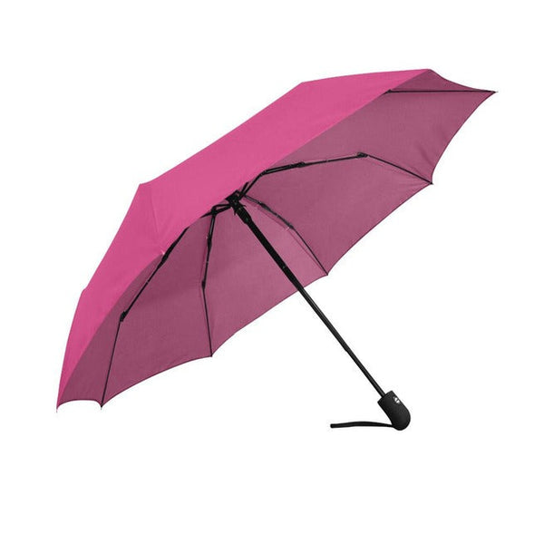 Pink Peacock Auto-Foldable Umbrella - Objet D'Art
