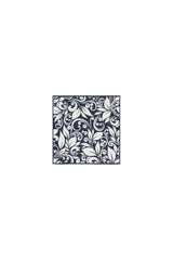 scroll blue hand towel Square Towel 13“x13” - Objet D'Art