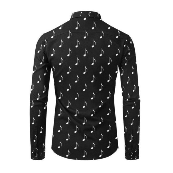 Noteworthy Men'Casual Dress Shirt - Objet D'Art