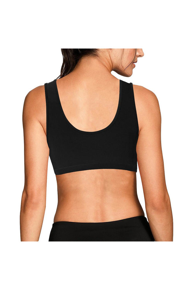 Glowing Grin Sports Bra - Objet D'Art