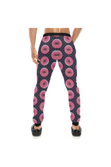 Doughnut Go Gently Into That Good Night Men's All Over Print Sweatpants (Model L11) - Objet D'Art